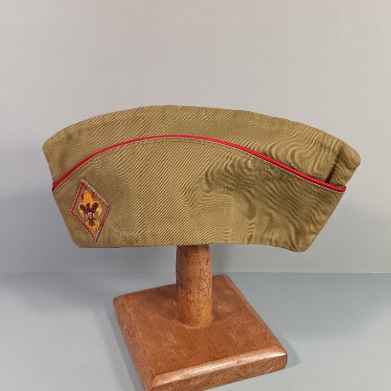 CALOT SCOUT BSA BOY SCOUTS OF AMERICA AVEC INSIGNE BRODE MARQUAGE OFFICIEL TAILLE US 7-7.1/8
